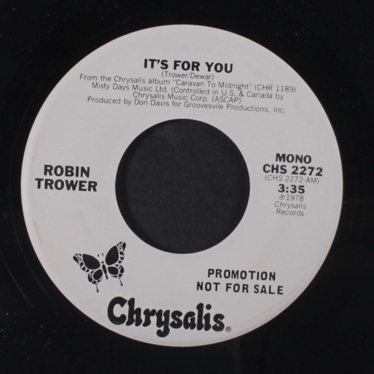 it's for you / mono by ROBIN TROWER