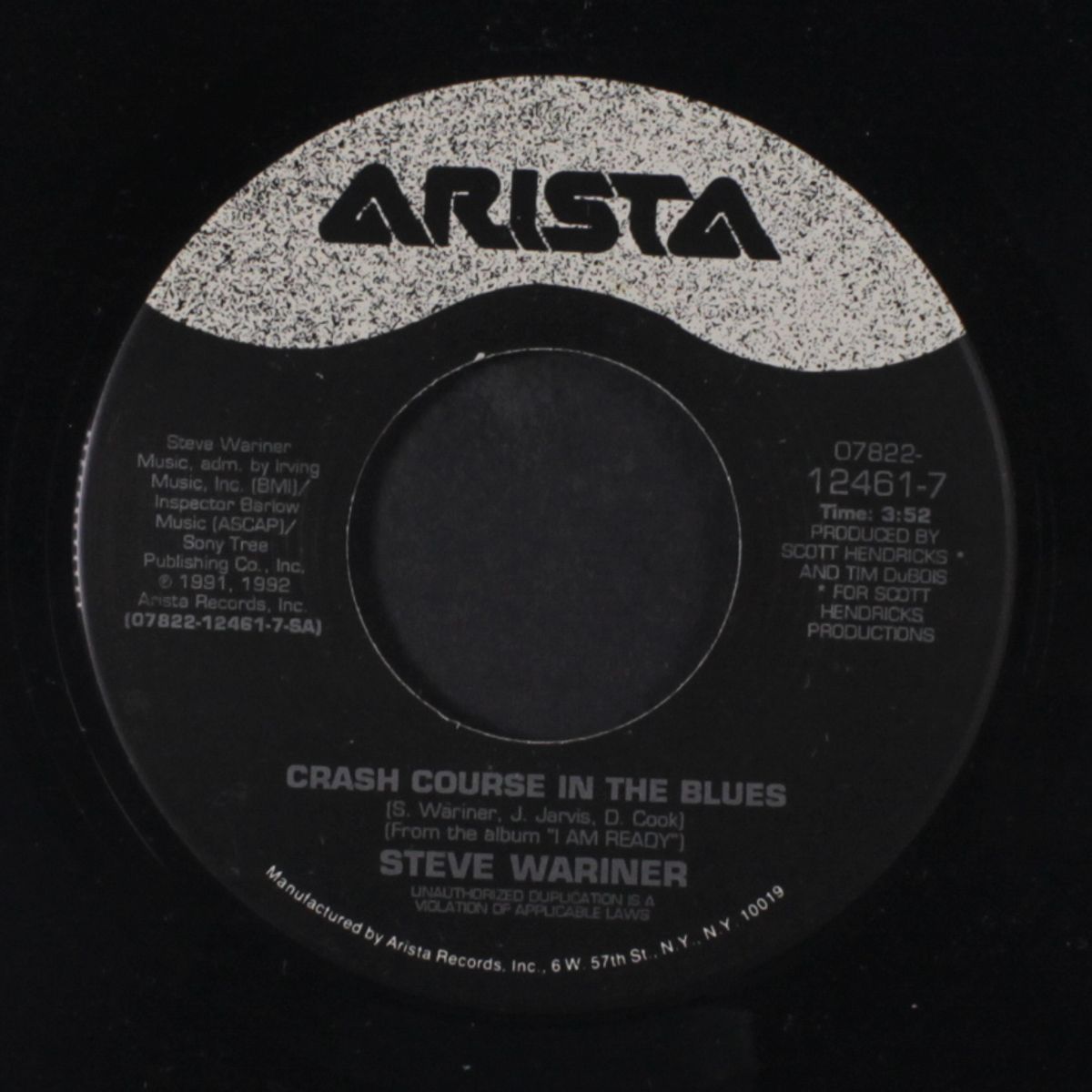 crash course in the blues / my, how the time don't fly by STEVE WARINER
