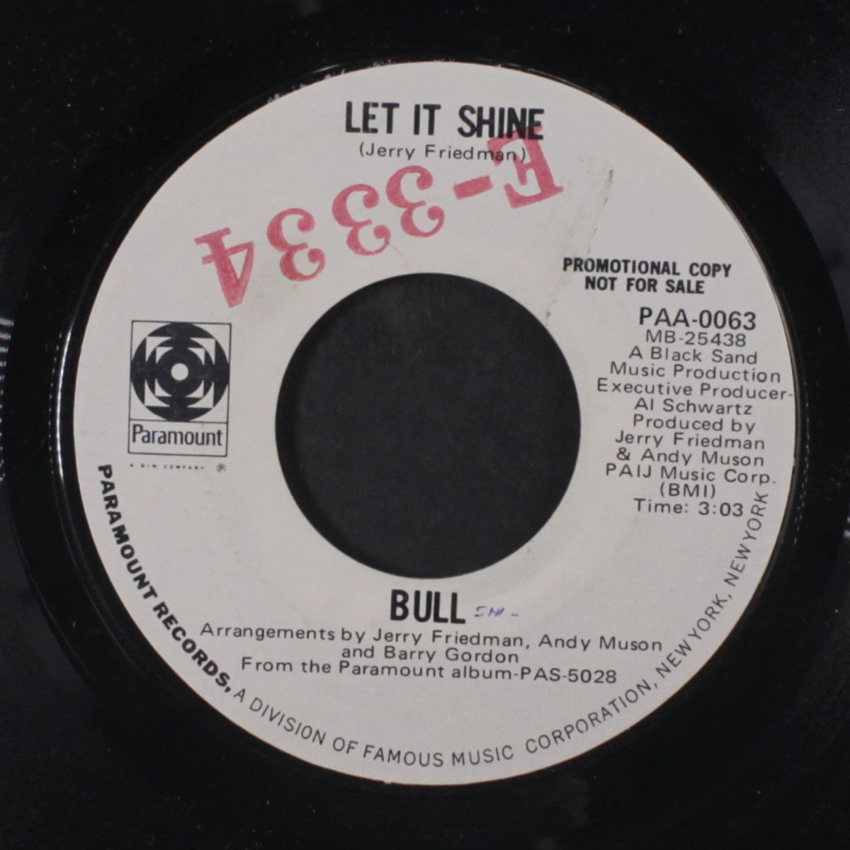 don't cry my lady / let it shine by BULL