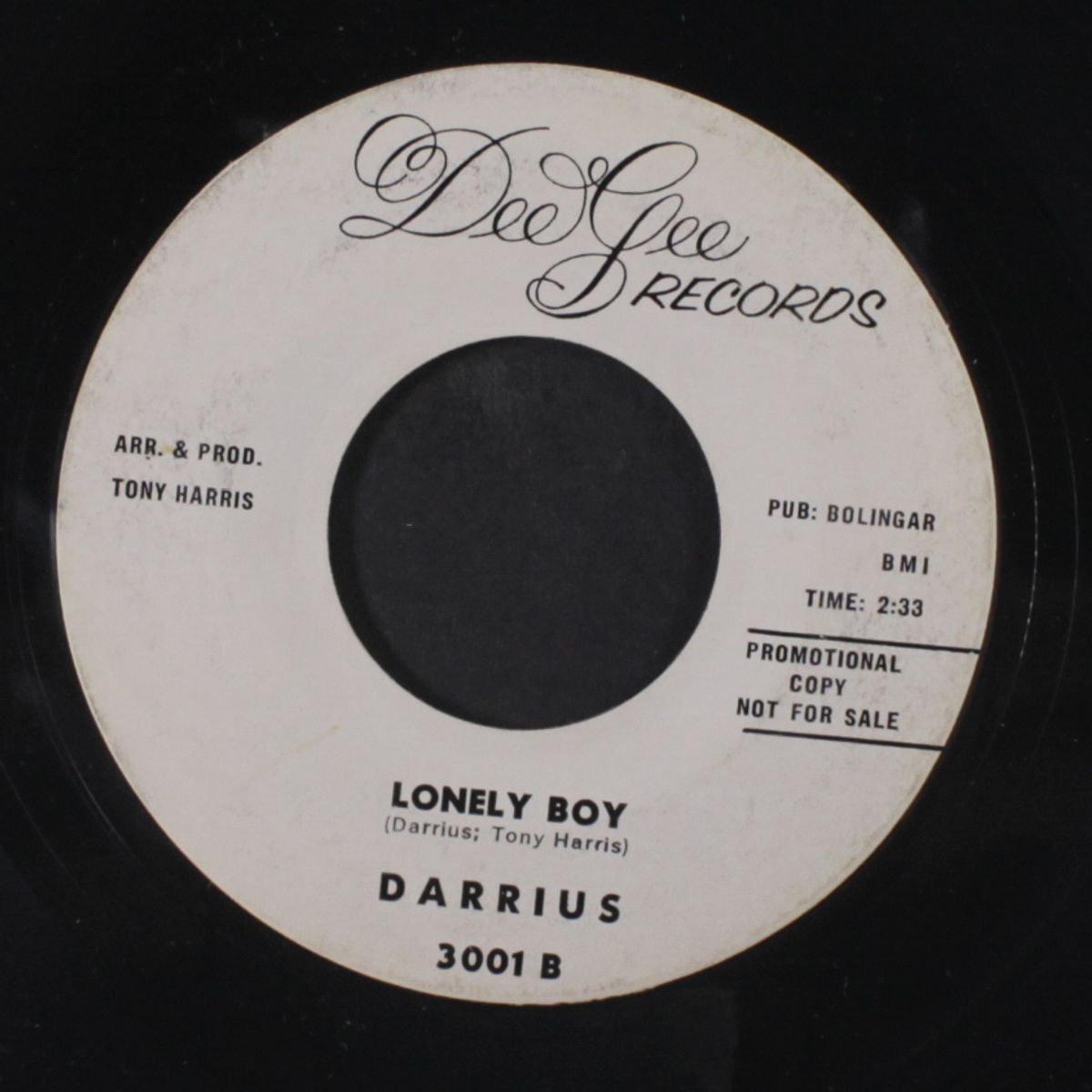 how much do i love you / lonely boy by DARRIUS