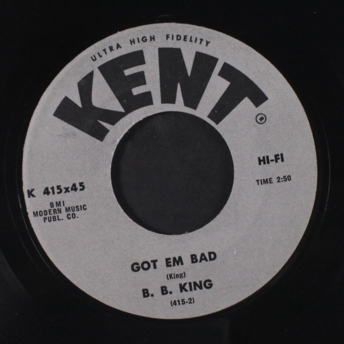the worst thing in my life / got em bad by B.B. KING