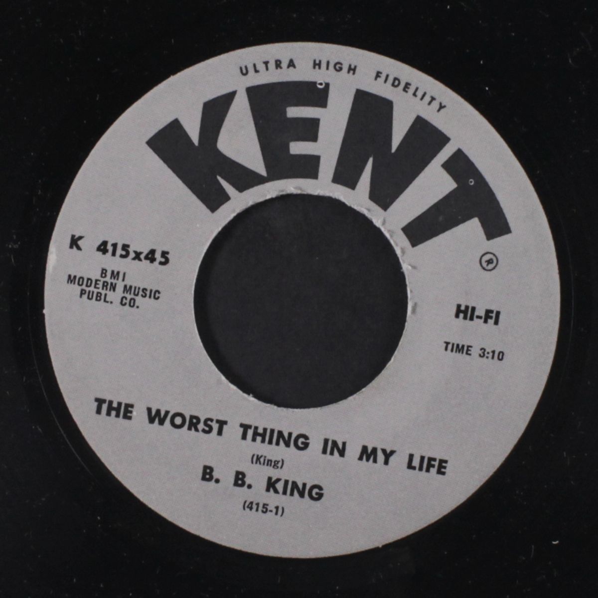 the worst thing in my life / got em bad by B.B. KING
