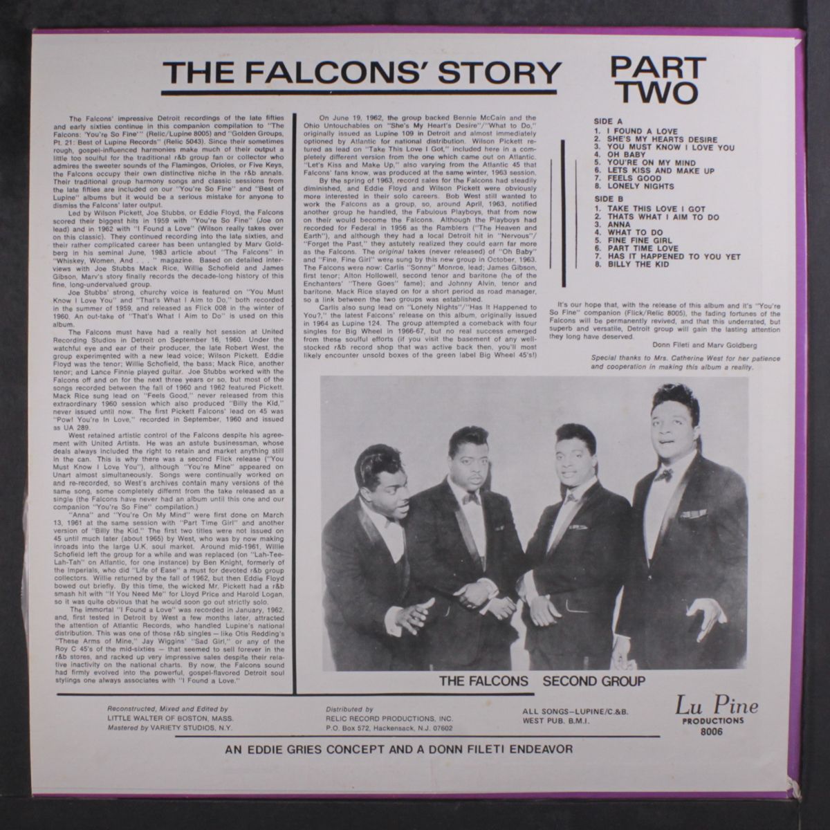 i found a love; story, part 2 by FALCONS