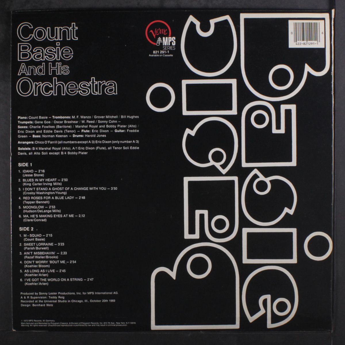 basic basie by COUNT BASIE