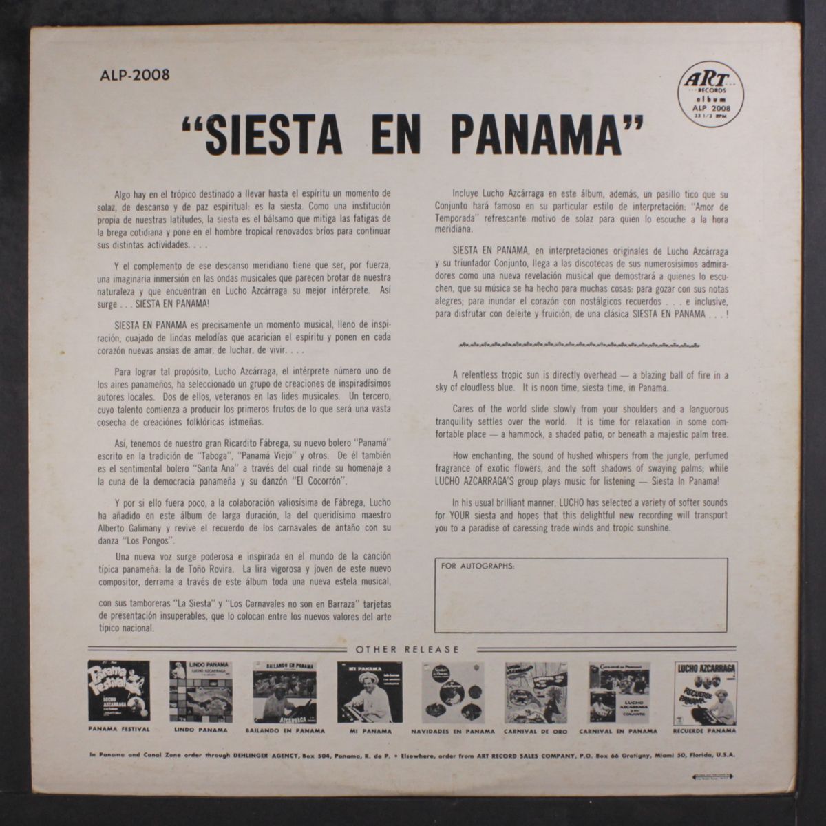 siesta en panama by LUCHO AZCARRAGA