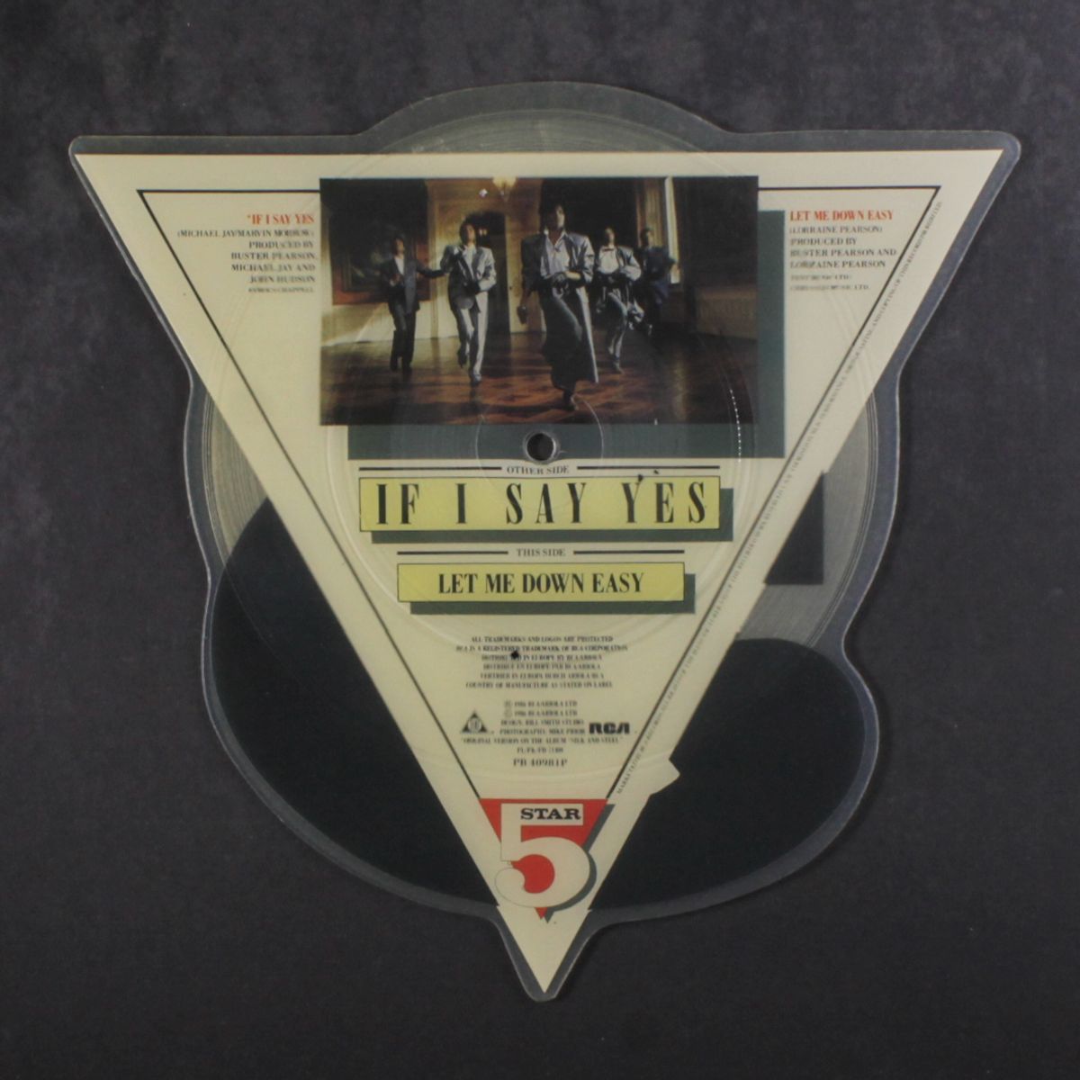 if i say yes / let me down easy by FIVE STAR