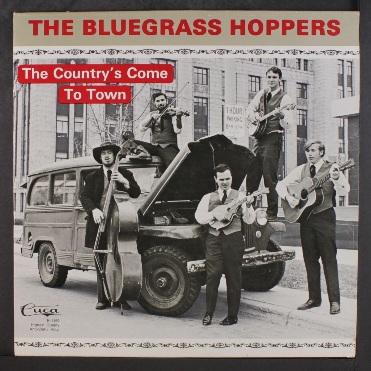 the country's come to town by BLUEGRASS HOPPERS