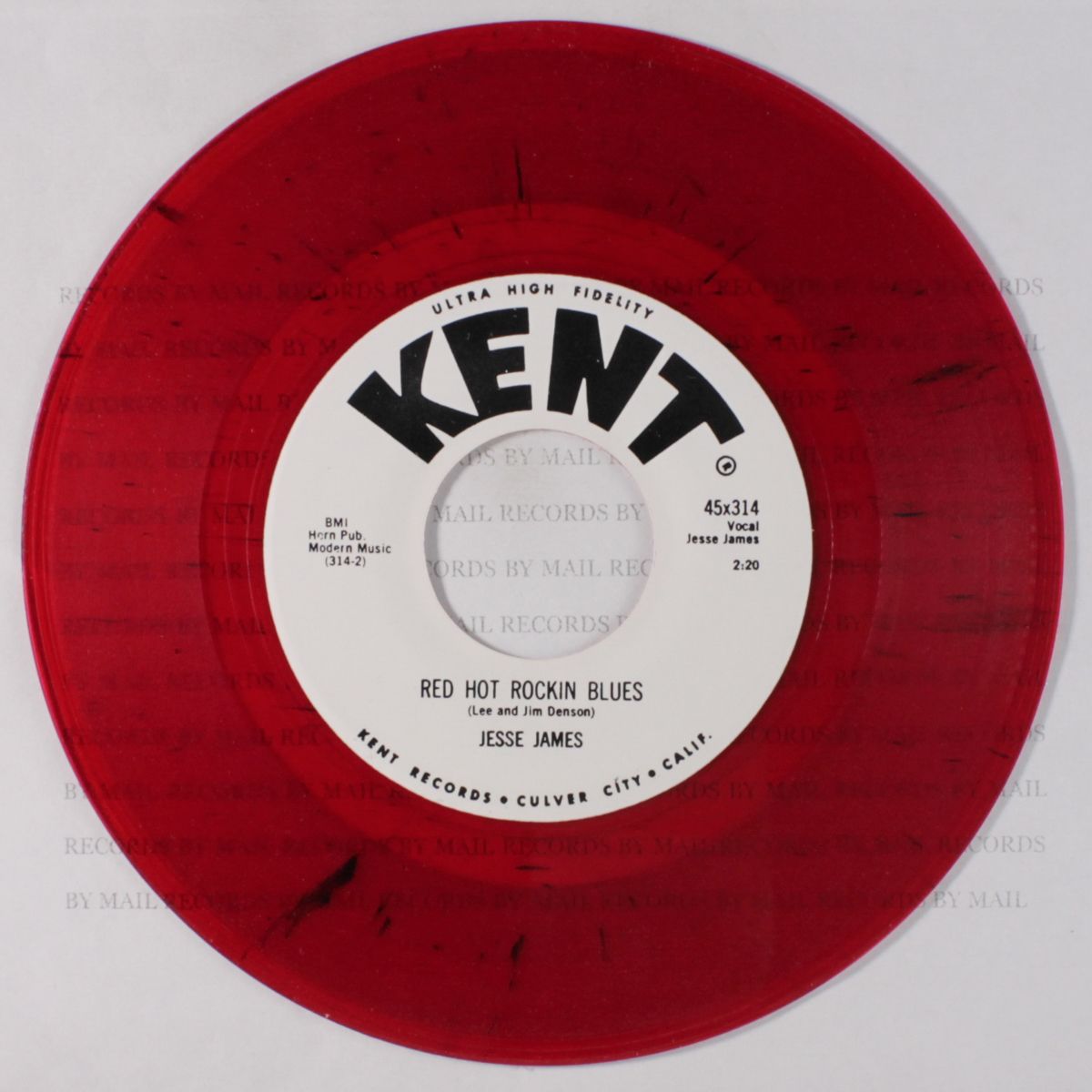 red hot rockin' blues / south's gonna rise again by JESSE JAMES