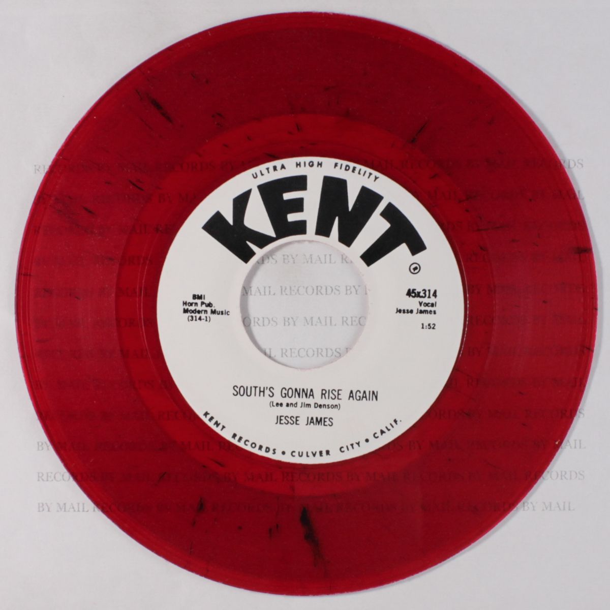red hot rockin' blues / south's gonna rise again by JESSE JAMES