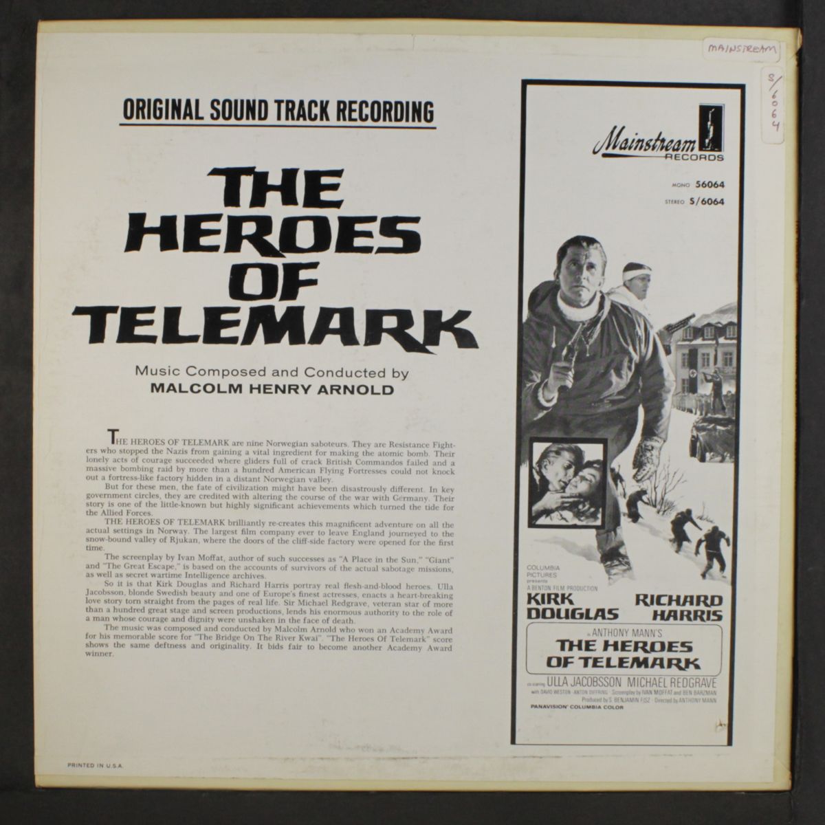 the heroes of telemark by SOUNDTRACK