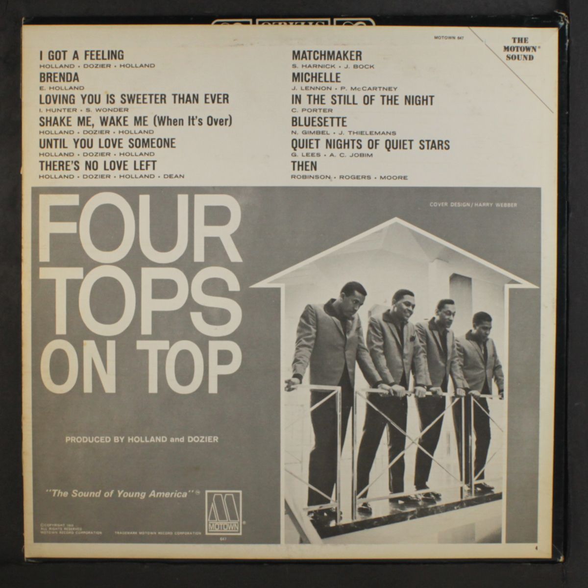 on top by FOUR TOPS