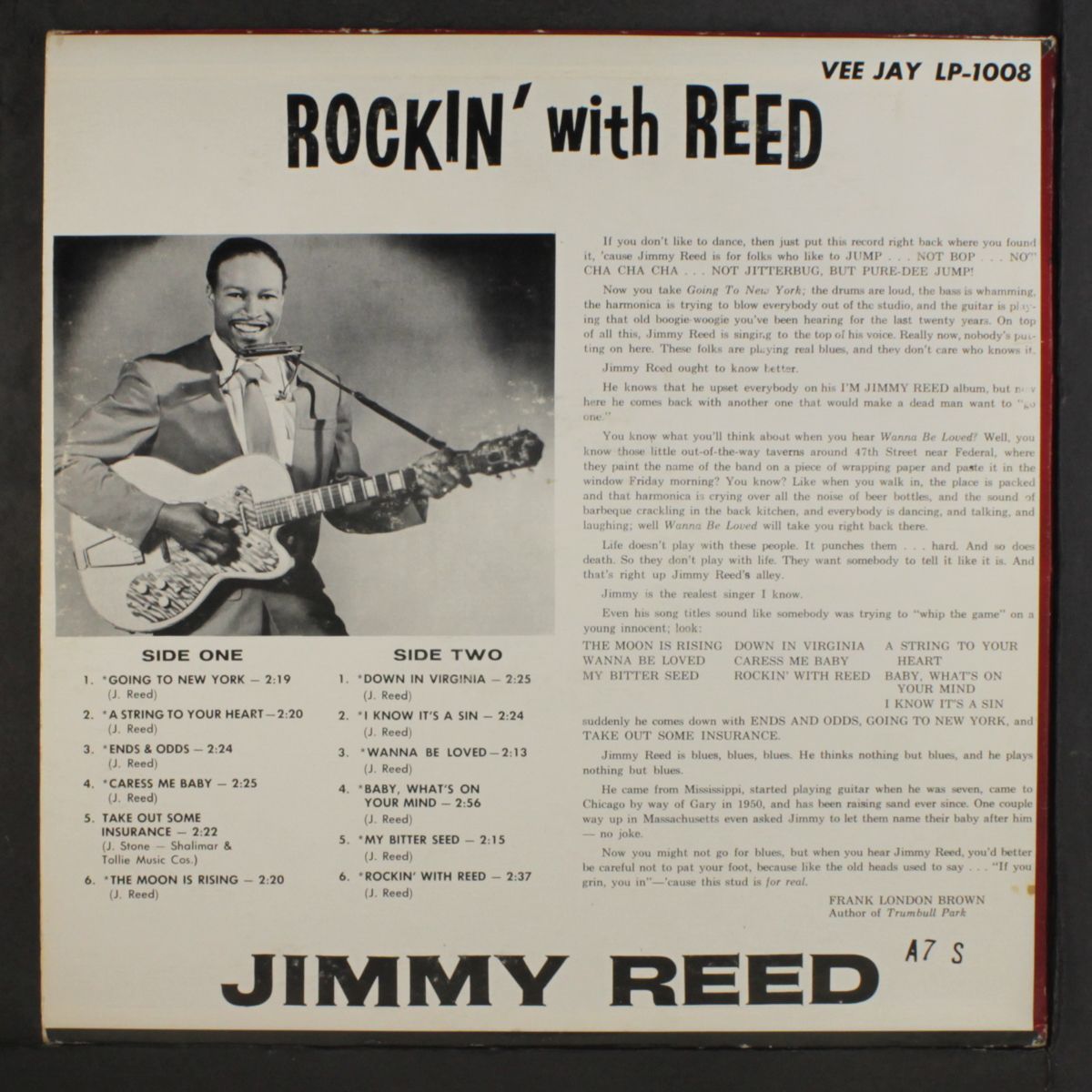 rockin' with reed by JIMMY REED