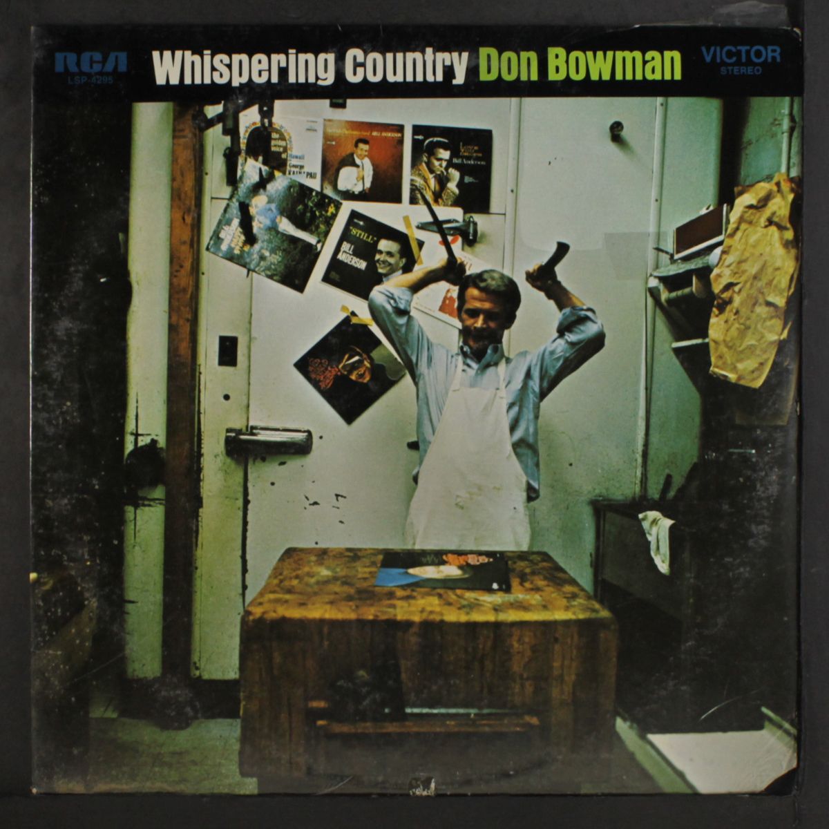 whispering country by DON BOWMAN