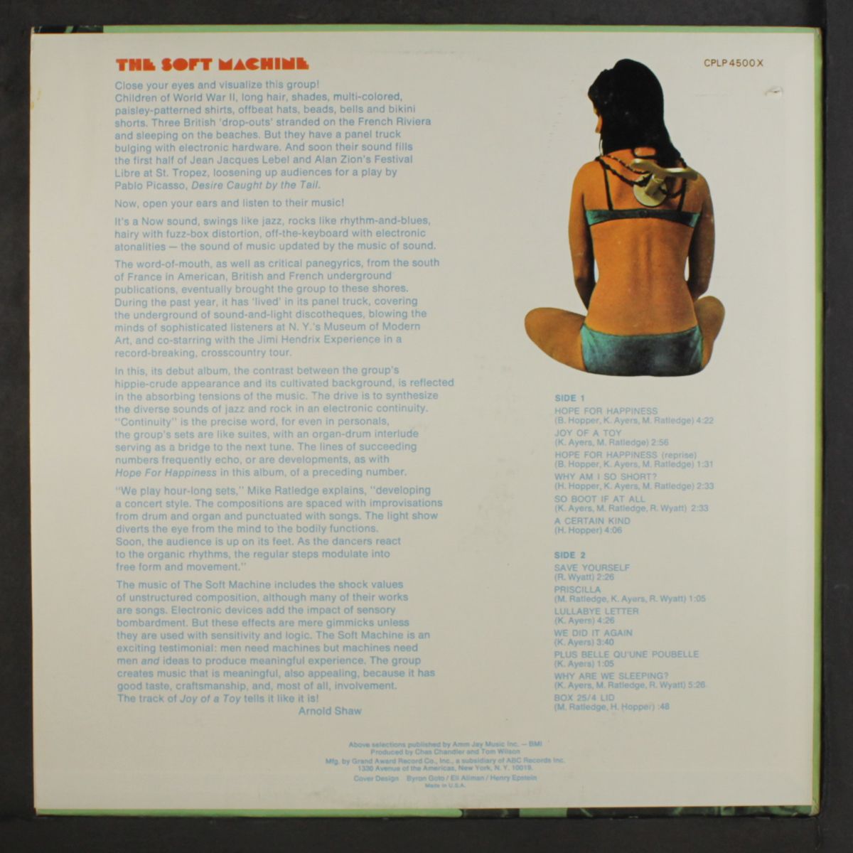 the soft machine by SOFT MACHINE