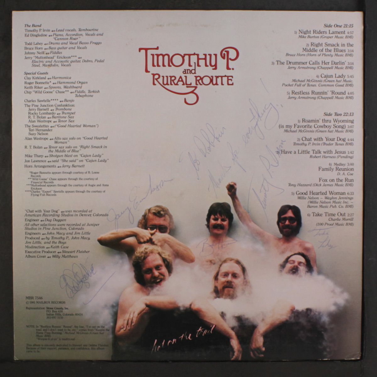 hot on the trail by TIMOTHY P. & RURAL ROUTE 3