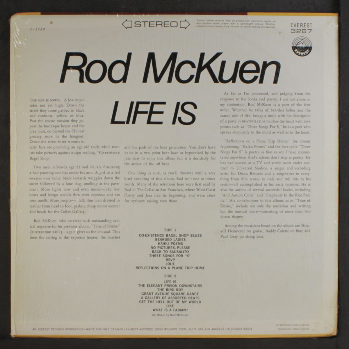 life is by ROD MCKUEN