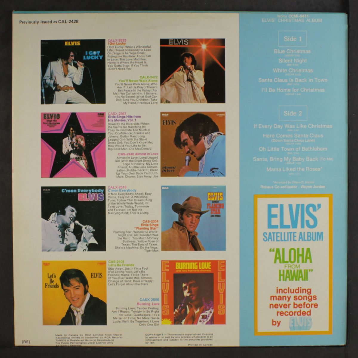 christmas album by ELVIS PRESLEY