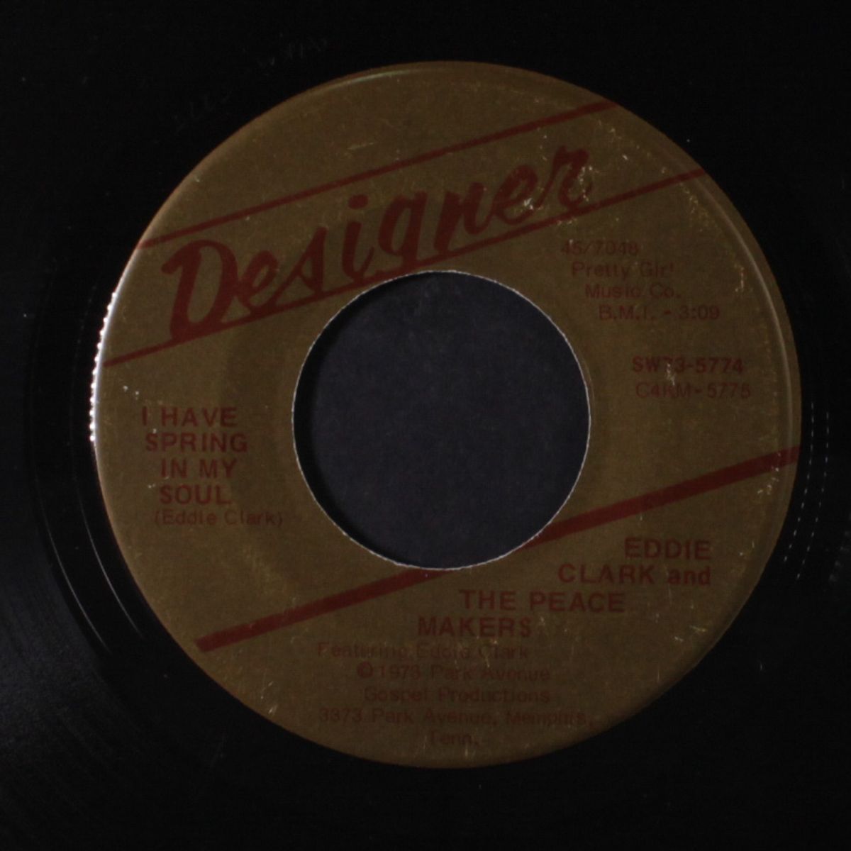 that's what it's all about / i have spring in my soul by EDDIE CLARK & PEACE MAKERS