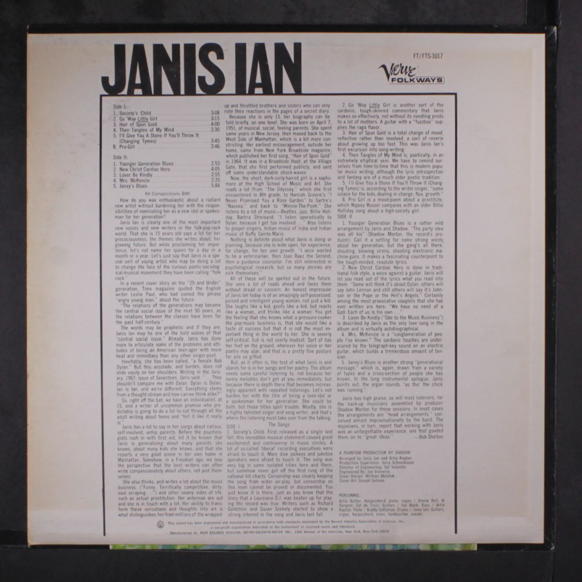 janis ian by JANIS IAN