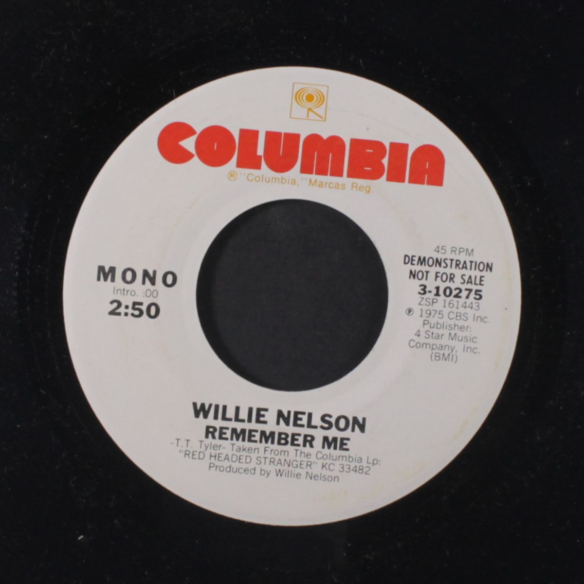 remember me / mono by WILLIE NELSON