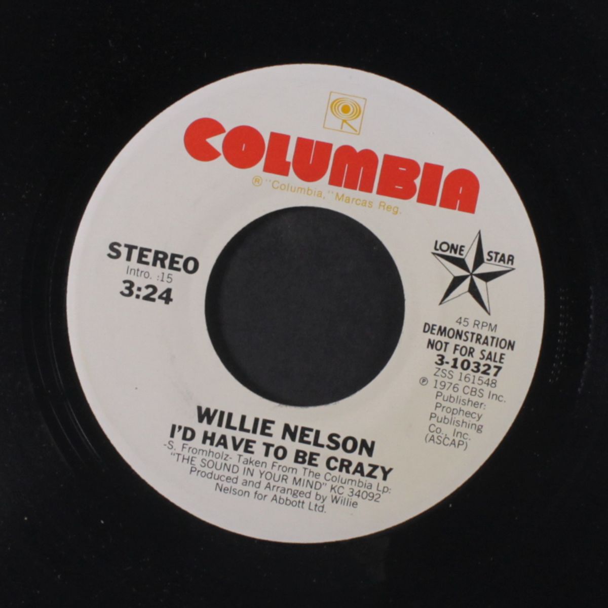 i'd have to be crazy / mono by WILLIE NELSON