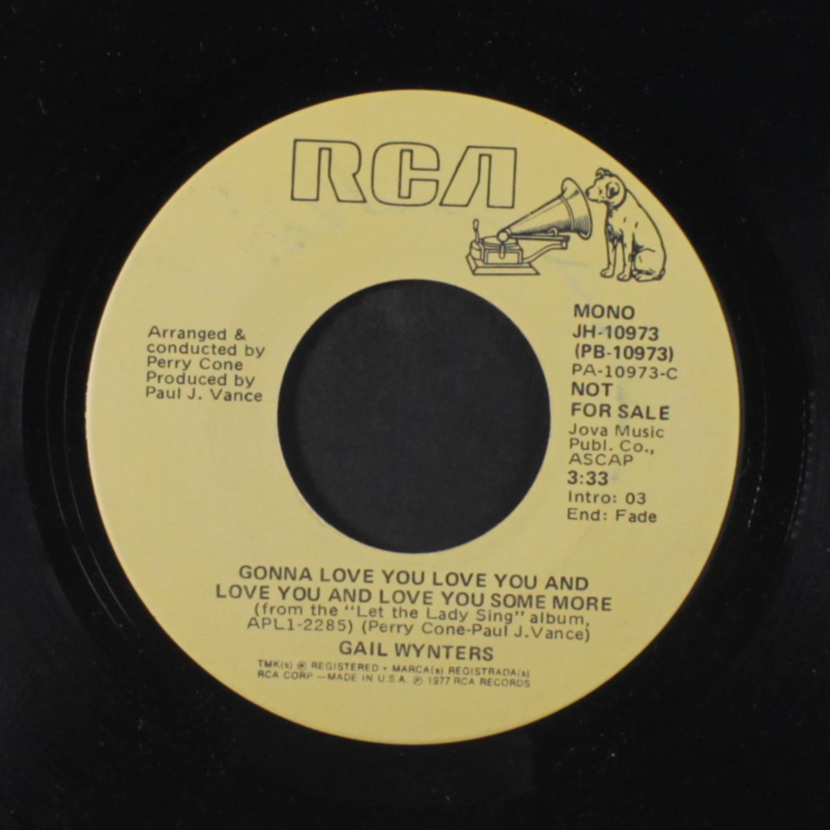 gonna love you love you and love you and love you some more / mono by GAIL WYNTERS