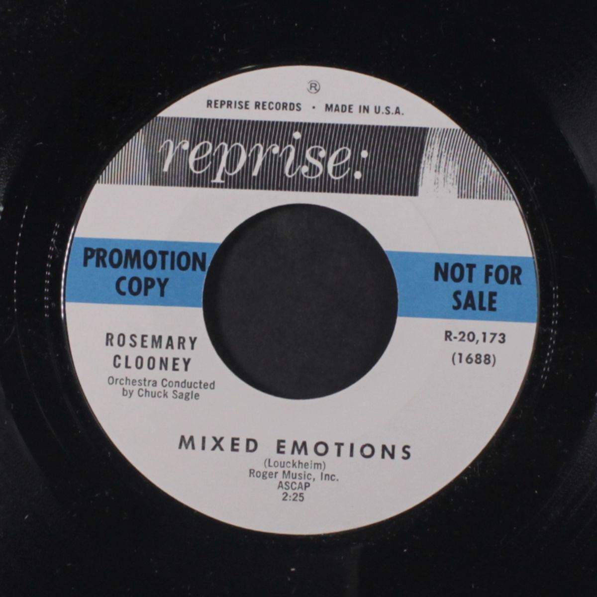 mixed emotions / prisoner's song by ROSEMARY CLOONEY