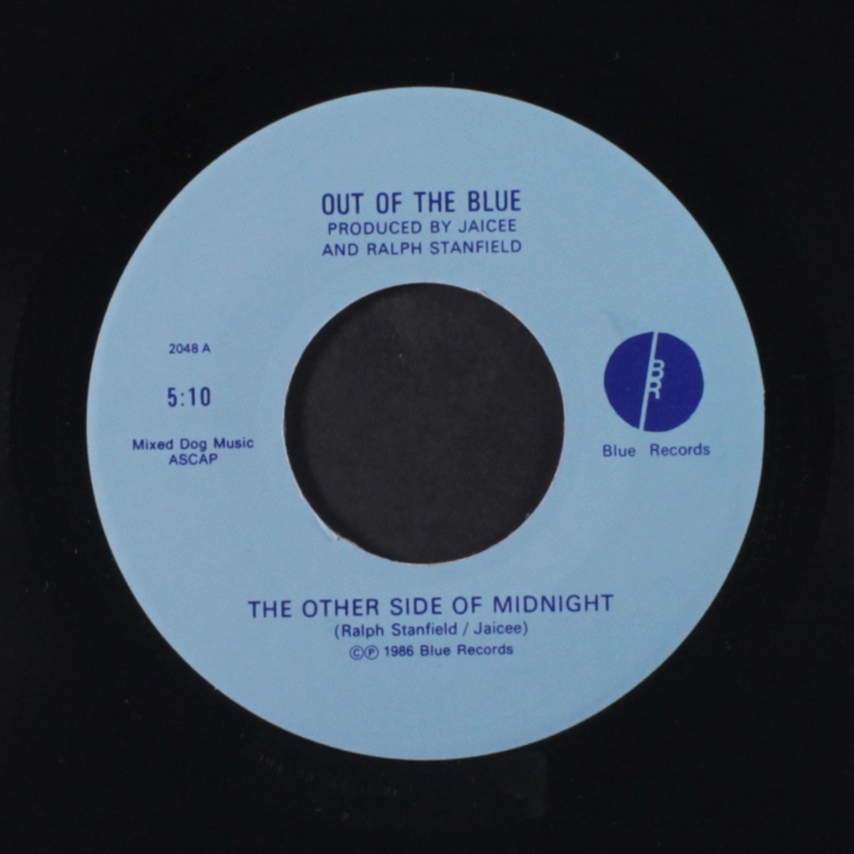 the other side of midnight / stay young forever by OUT OF THE BLUE