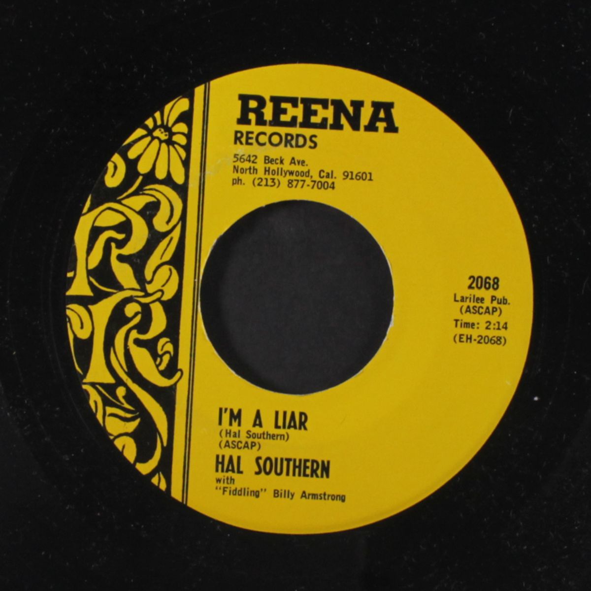 i'm a liar / lovin' this life i'm livin' by HAL SOUTHERN