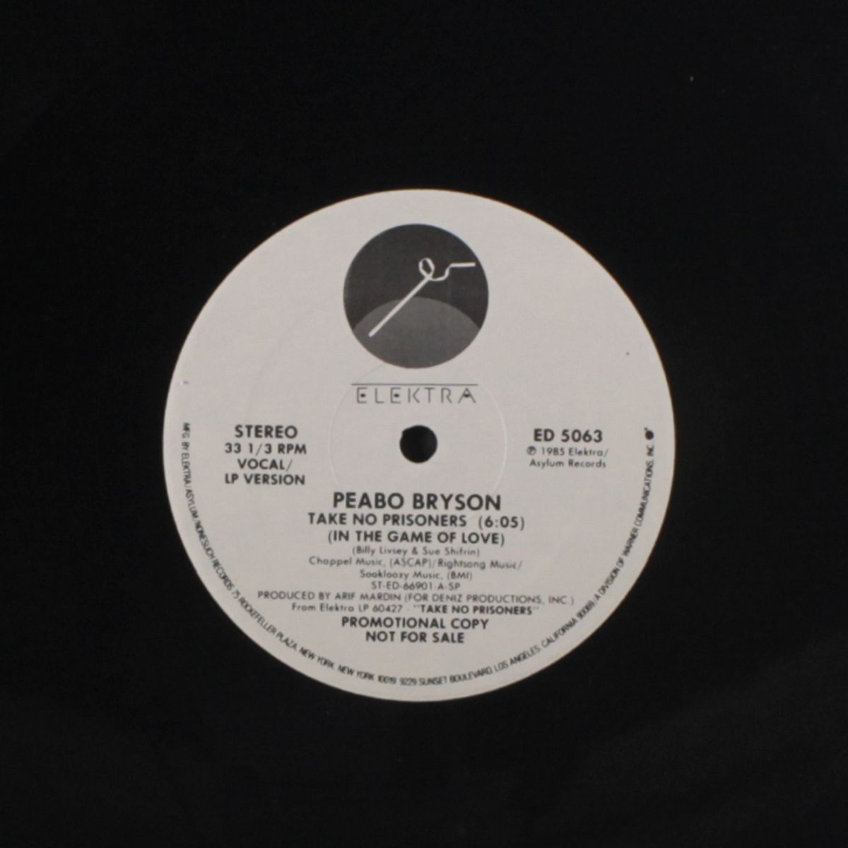 take no prisoners / same by PEABO BRYSON