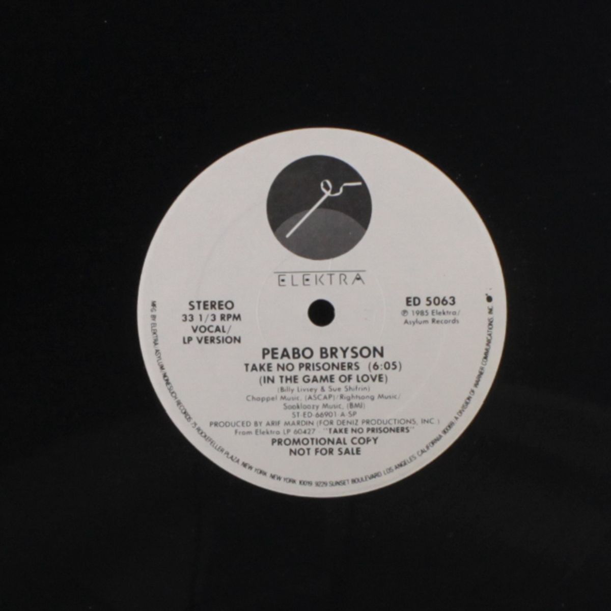 take no prisoners / same by PEABO BRYSON