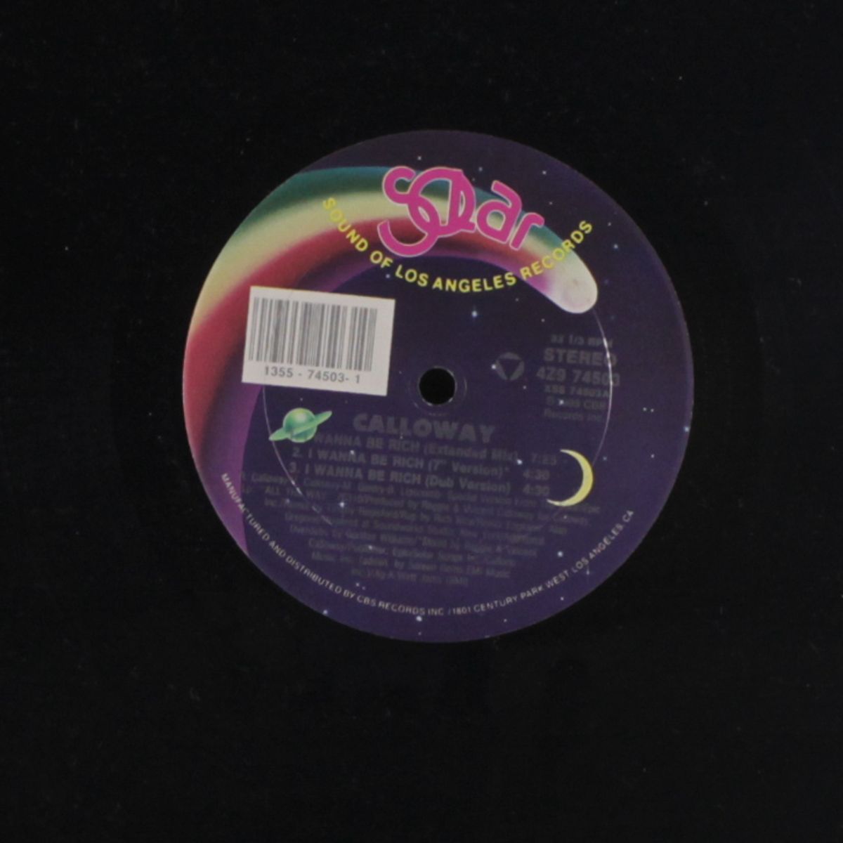 i wanna be rich by CALLOWAY