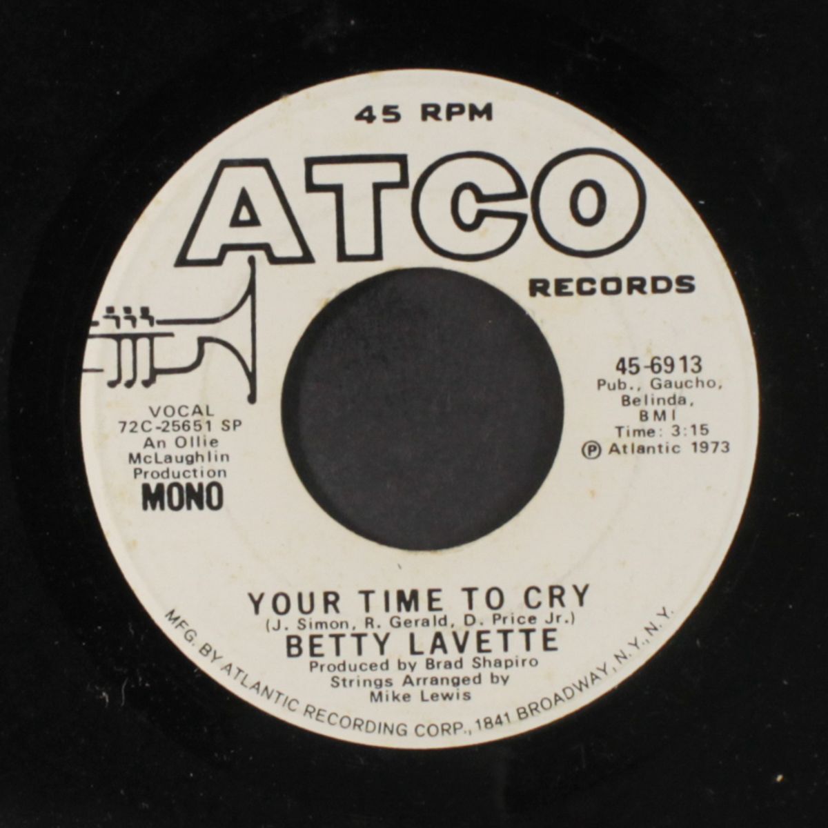 your time to cry / mono by BETTY LAVETTE