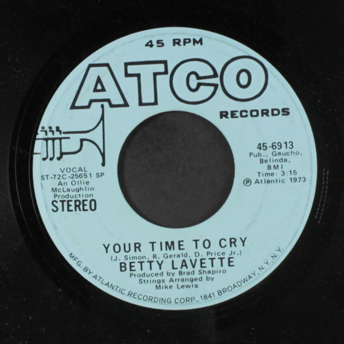 your time to cry / mono by BETTY LAVETTE