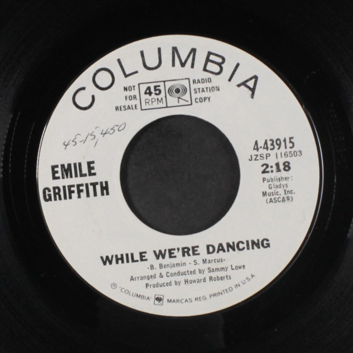 while we're dancing / everybody needs love by EMILE GRIFFITH