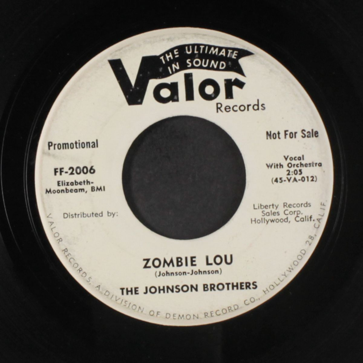 zombi lou / casting my spell by JOHNSON BROTHERS