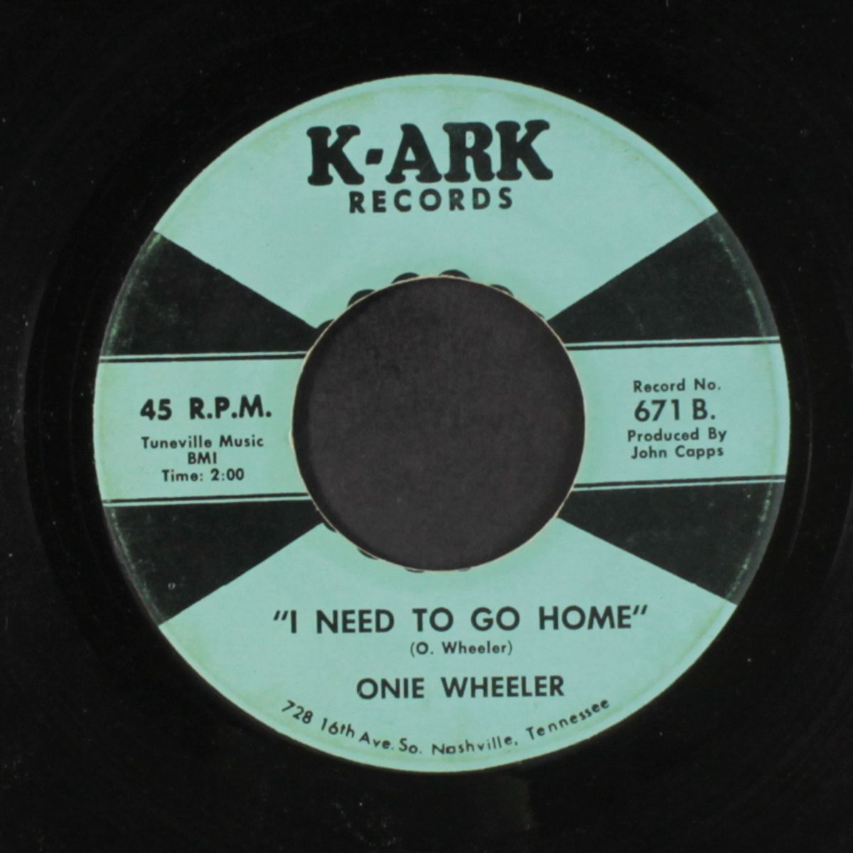 too hot to handle / i need to go home by ONIE WHEELER