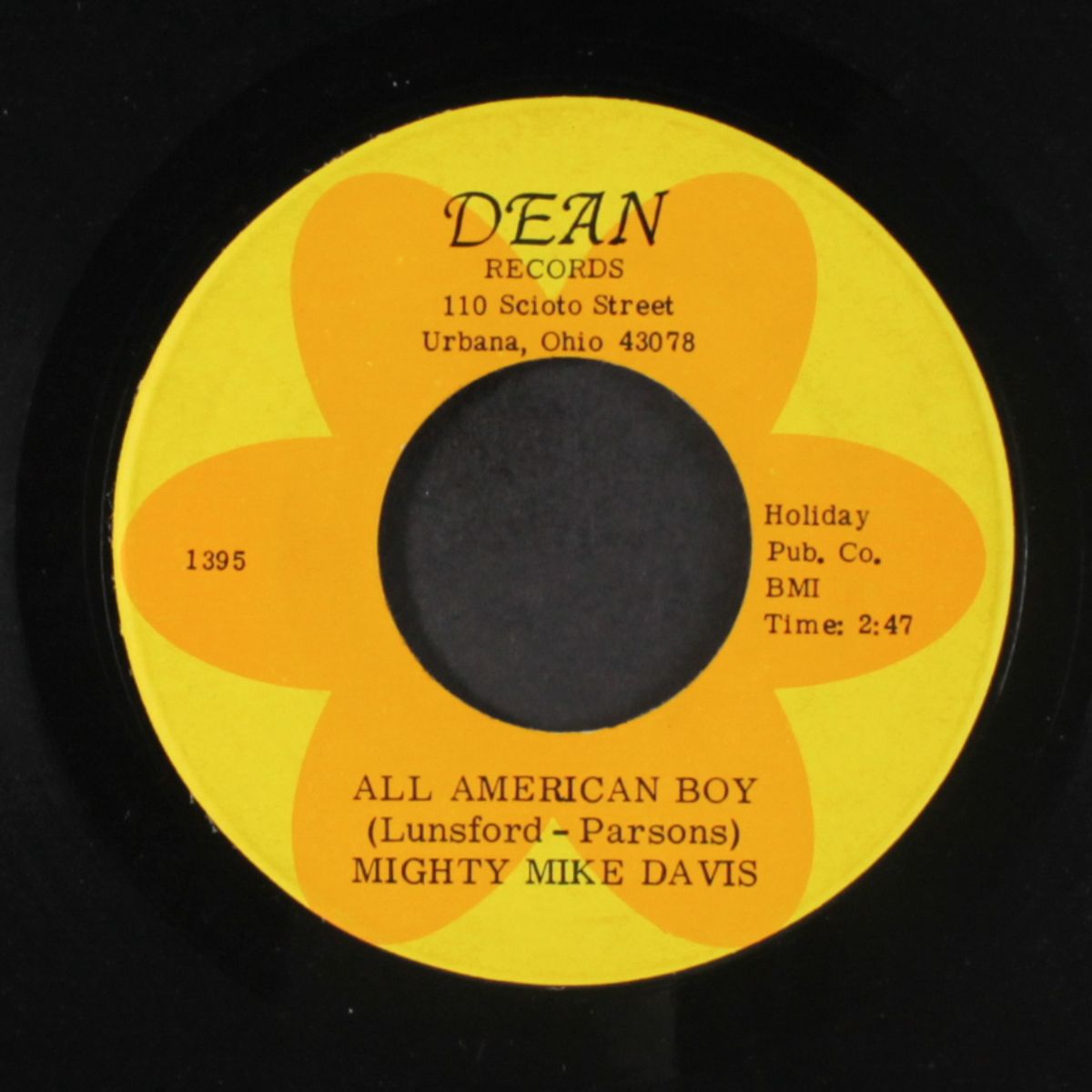 all american boy / why try to fight it by MIGHTY MIKE DAVIS