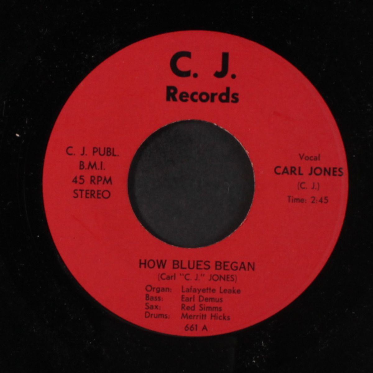 he may be the guy / how blues began by CARL JONES