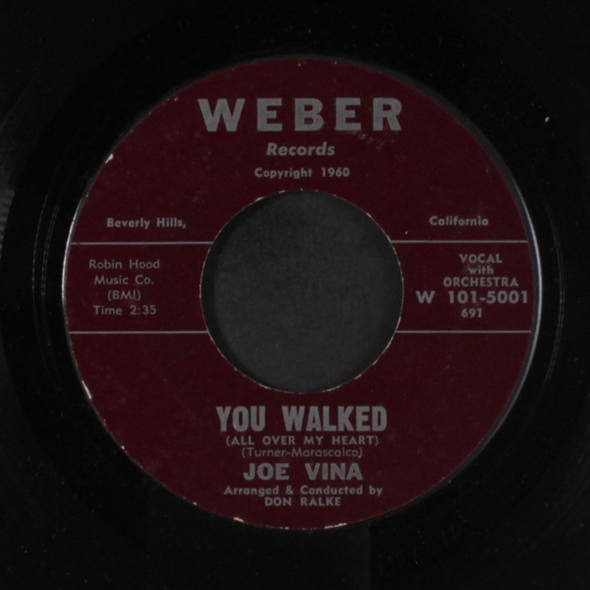you walked / take this heart by JOE VINA