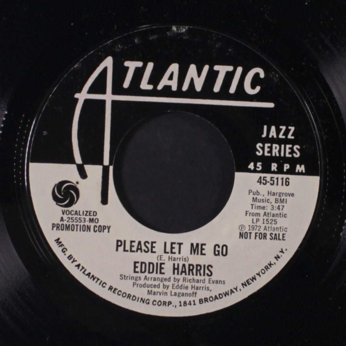 ten minutes to four / please let me go by EDDIE HARRIS
