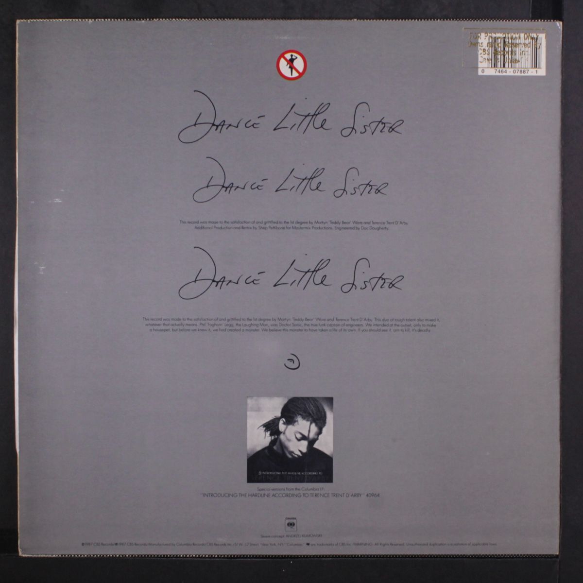 dance little sister by TERENCE TRENT D'ARBY