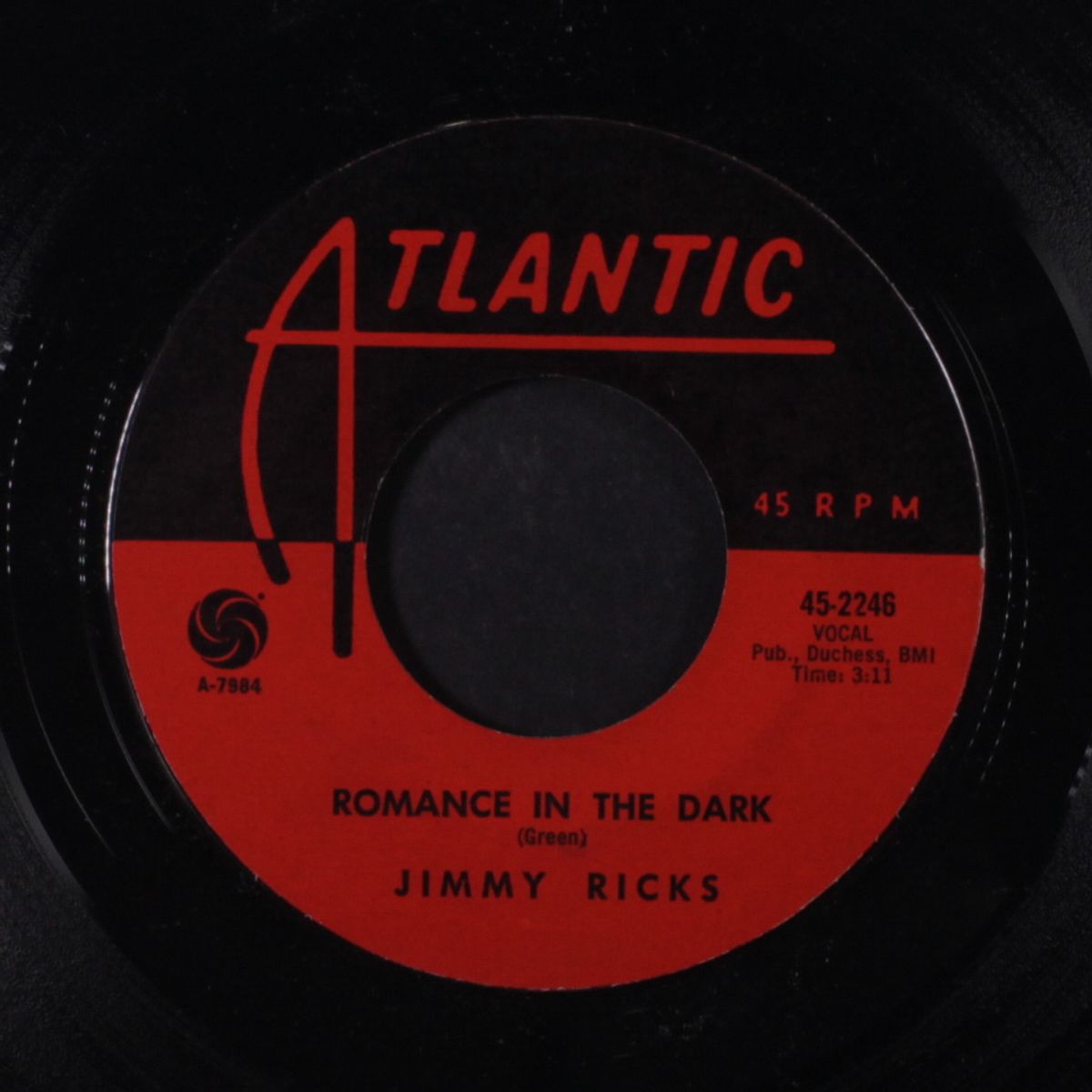 romance in the dark / trouble in mind by JIMMY RICKS