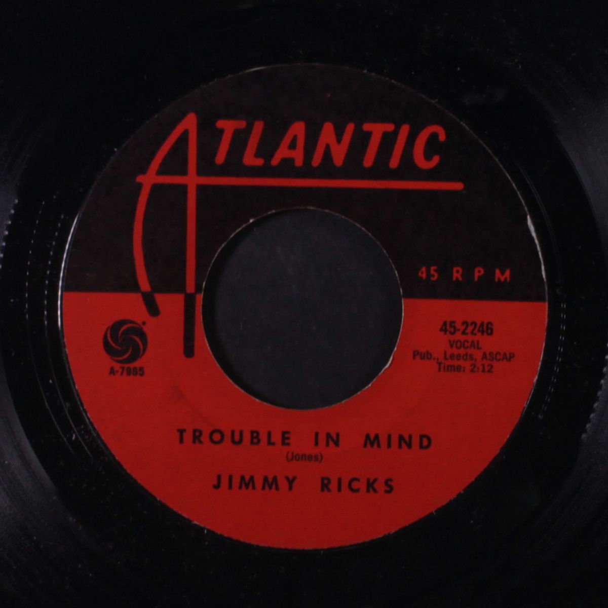 romance in the dark / trouble in mind by JIMMY RICKS