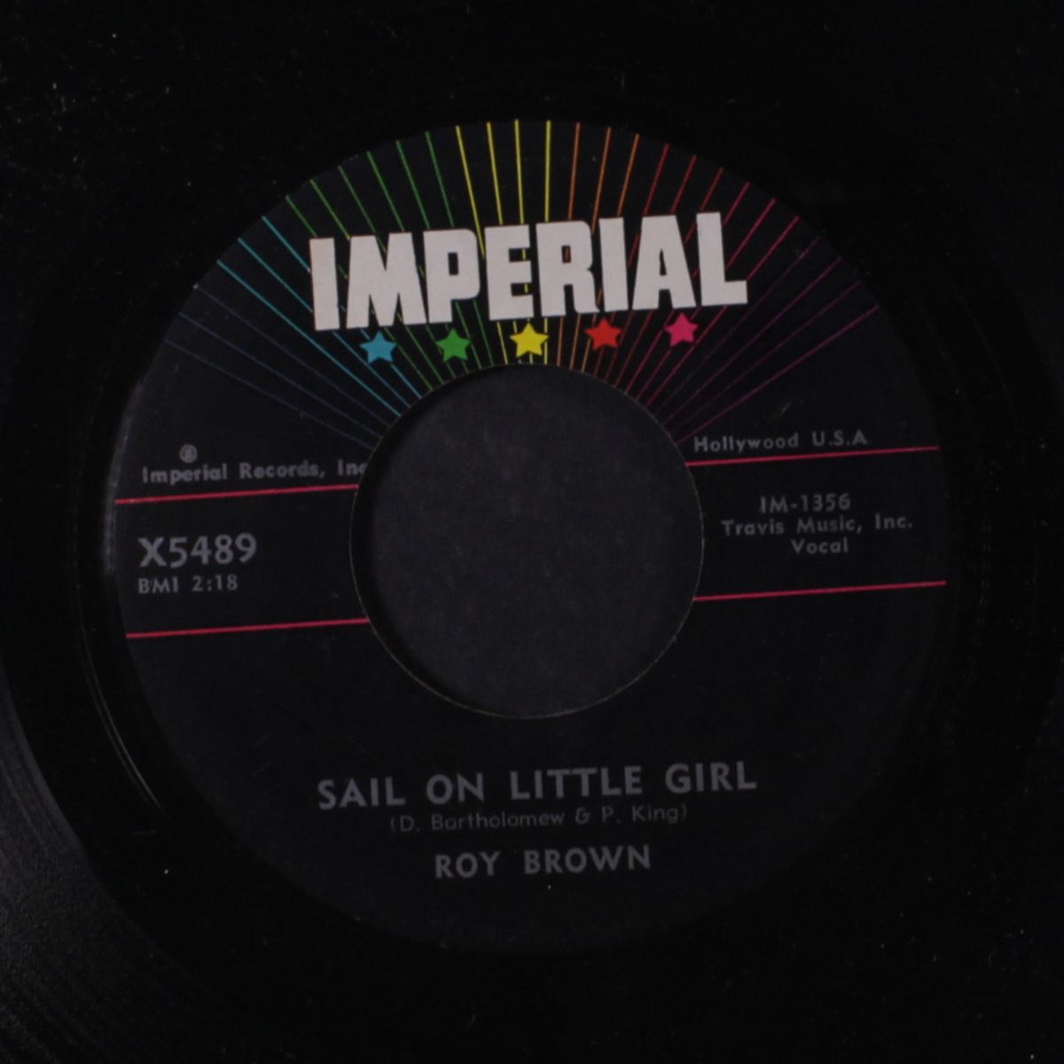 sail on little girl / ain't gonna do it by ROY BROWN