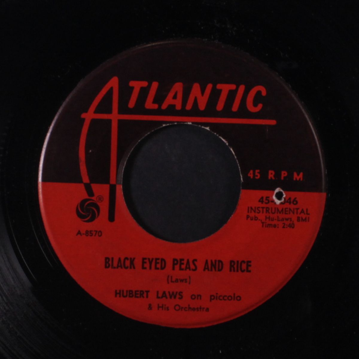 miss thing / black eyed peas and rice by HUBERT LAWS