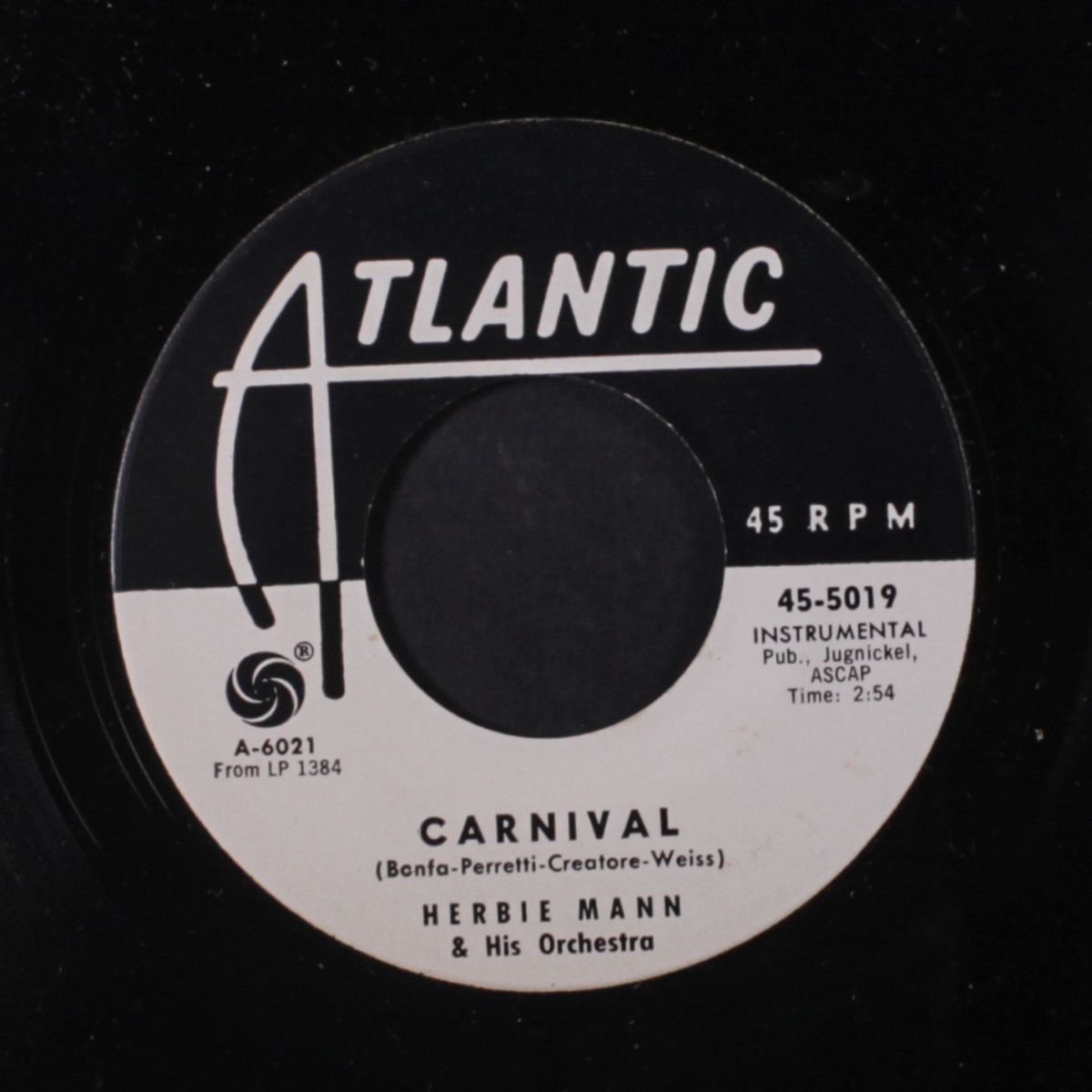 carnival / la la la by HERBIE MANN