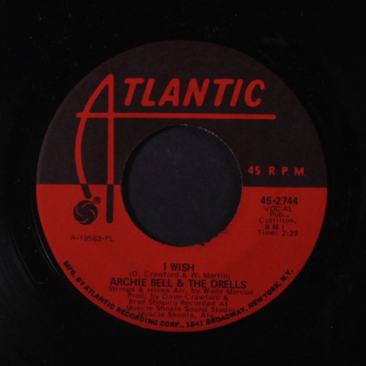 get it from the bottom / i wish by ARCHIE BELL & DRELLS