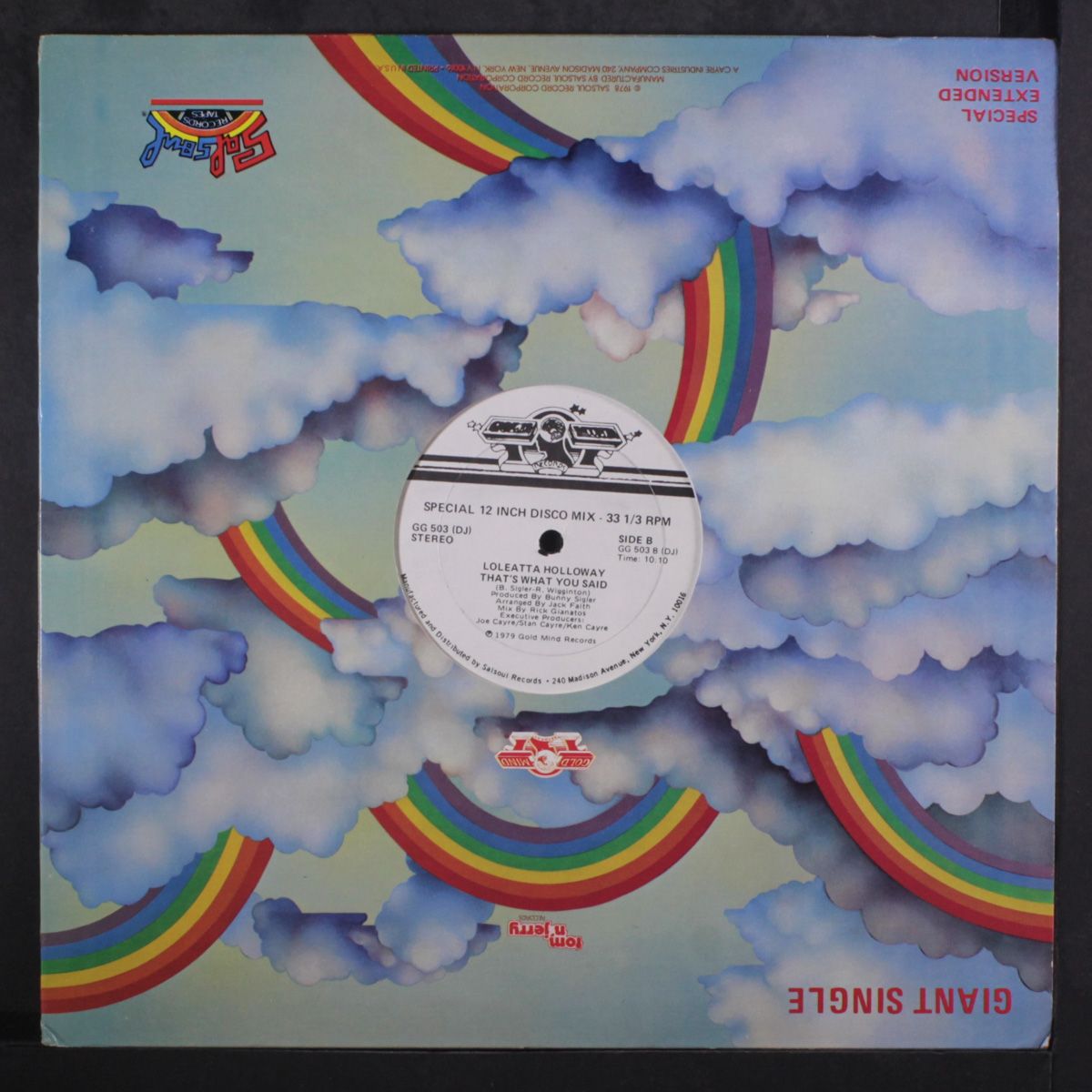 the greatest performance of my life / that's what you said by LOLEATTA HOLLOWAY