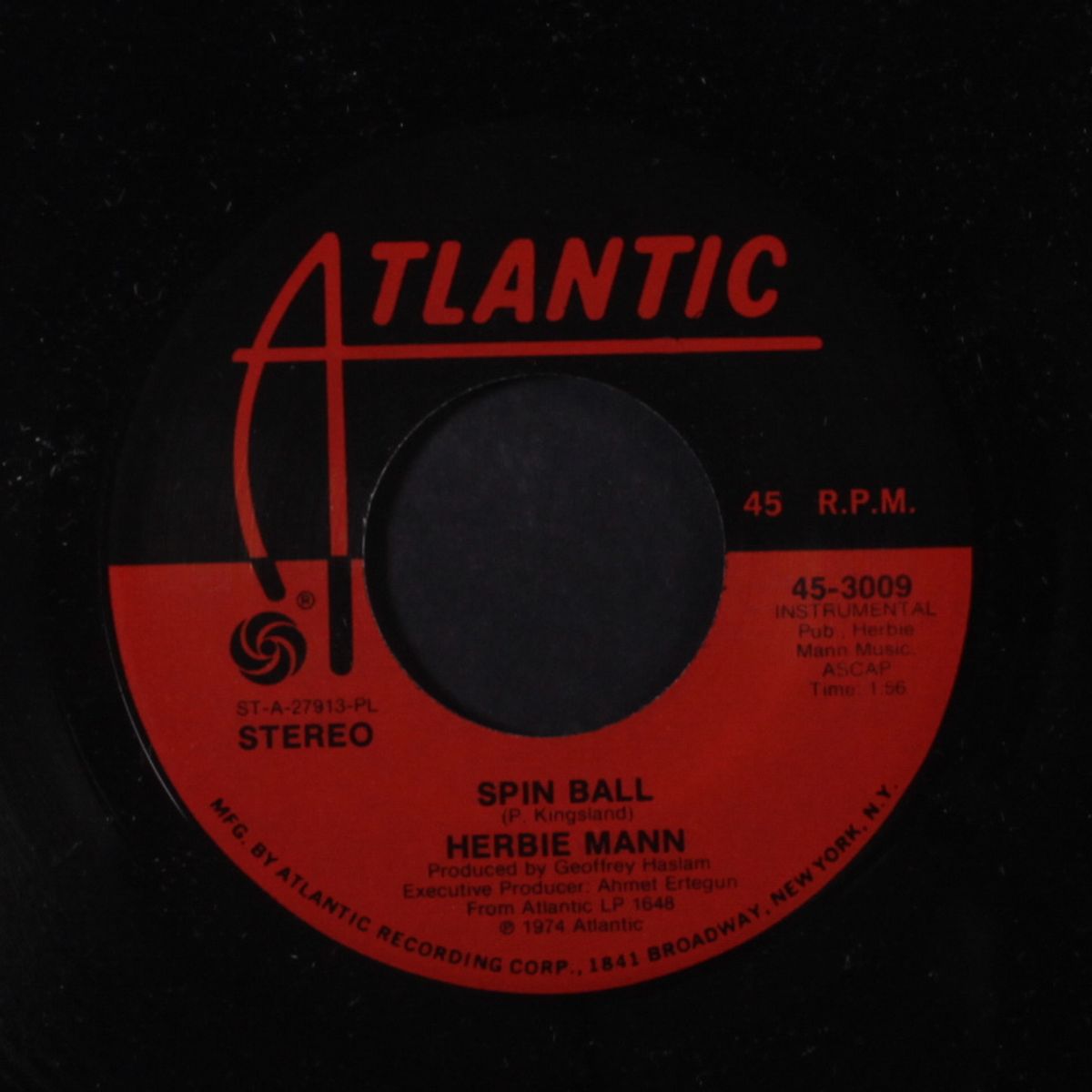 spin ball / now i've found a lady by HERBIE MANN